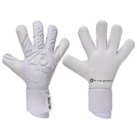 Elite Sport Revolution II White Goalkeeper Gloves