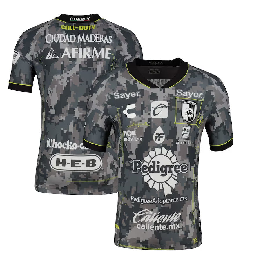Men's Charly Queretaro Special Edition Call Of Duty Third Jersey 2023/24