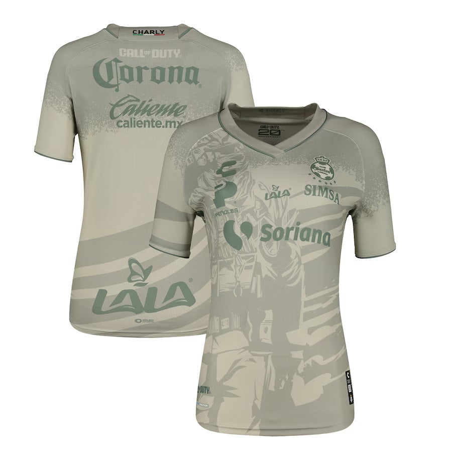Women's Charly Santos Special Edition Call Of Duty Third Jersey 2023/24